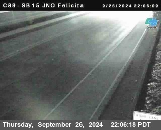 SB 15 at Felicita Road