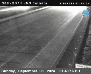 SB 15 at Felicita Road