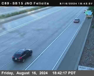 SB 15 at Felicita Road