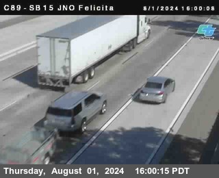 SB 15 at Felicita Road