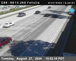 SB 15 at Felicita Road