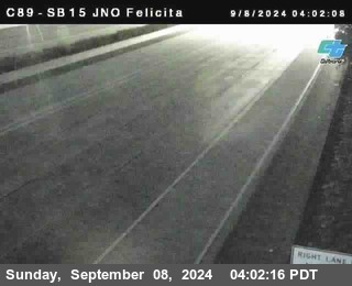 SB 15 at Felicita Road