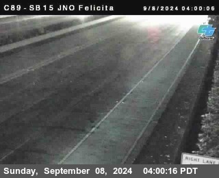 SB 15 at Felicita Road