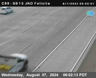 SB 15 at Felicita Road