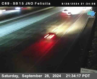 SB 15 at Felicita Road