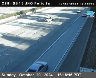 SB 15 at Felicita Road