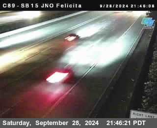 SB 15 at Felicita Road