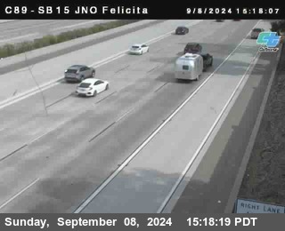 SB 15 at Felicita Road