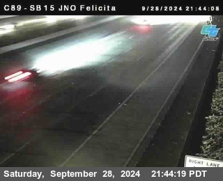 SB 15 at Felicita Road