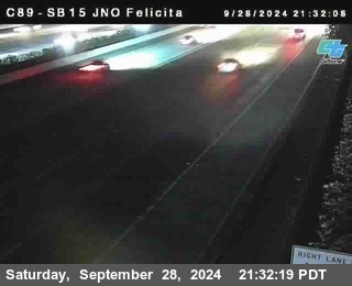 SB 15 at Felicita Road