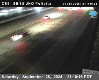 SB 15 at Felicita Road