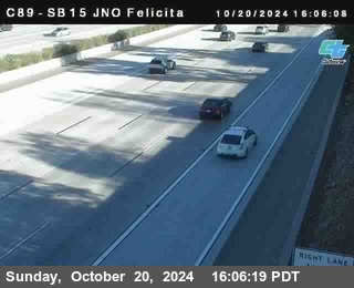 SB 15 at Felicita Road