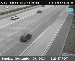 SB 15 at Felicita Road