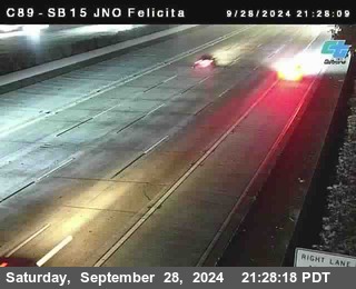 SB 15 at Felicita Road