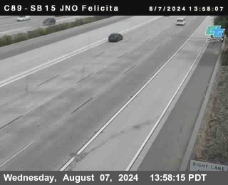 SB 15 at Felicita Road