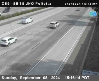 SB 15 at Felicita Road