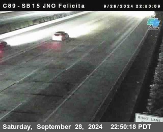 SB 15 at Felicita Road