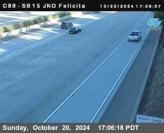 SB 15 at Felicita Road