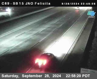 SB 15 at Felicita Road