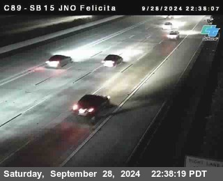 SB 15 at Felicita Road