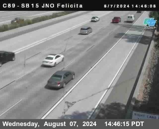 SB 15 at Felicita Road