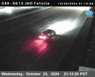 SB 15 at Felicita Road