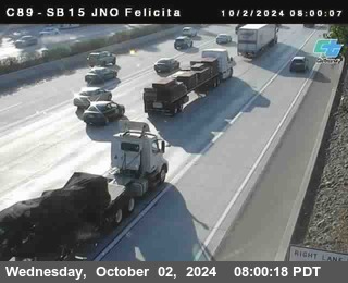 SB 15 at Felicita Road