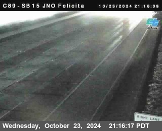 SB 15 at Felicita Road