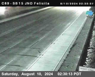 SB 15 at Felicita Road