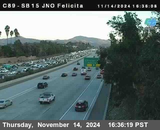 SB 15 at Felicita Road