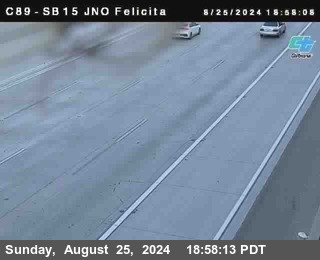 SB 15 at Felicita Road