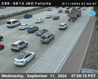 SB 15 at Felicita Road