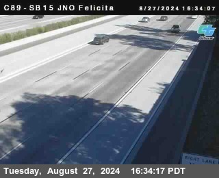 SB 15 at Felicita Road