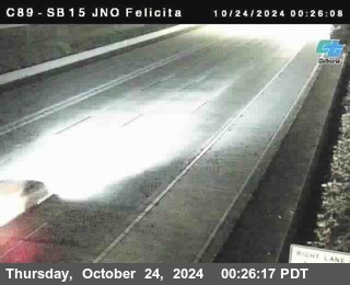 SB 15 at Felicita Road