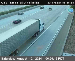 SB 15 at Felicita Road