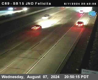 SB 15 at Felicita Road