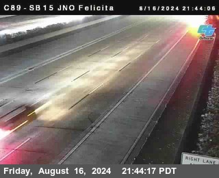 SB 15 at Felicita Road