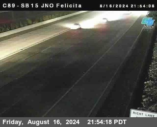 SB 15 at Felicita Road