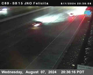 SB 15 at Felicita Road