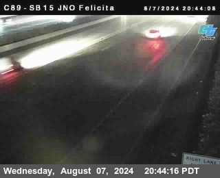 SB 15 at Felicita Road