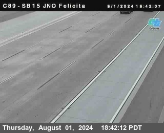 SB 15 at Felicita Road