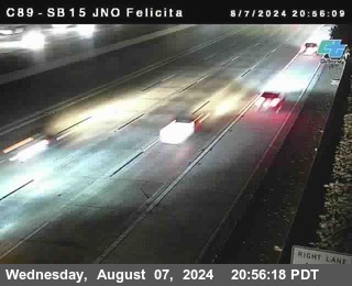 SB 15 at Felicita Road