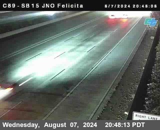 SB 15 at Felicita Road