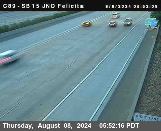 SB 15 at Felicita Road