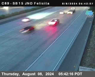 SB 15 at Felicita Road