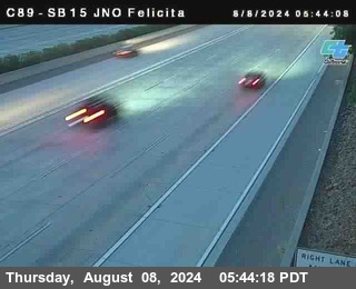 SB 15 at Felicita Road