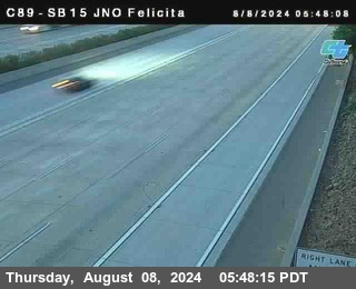 SB 15 at Felicita Road