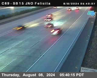 SB 15 at Felicita Road