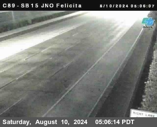 SB 15 at Felicita Road