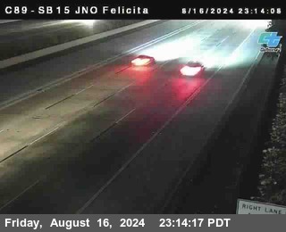 SB 15 at Felicita Road